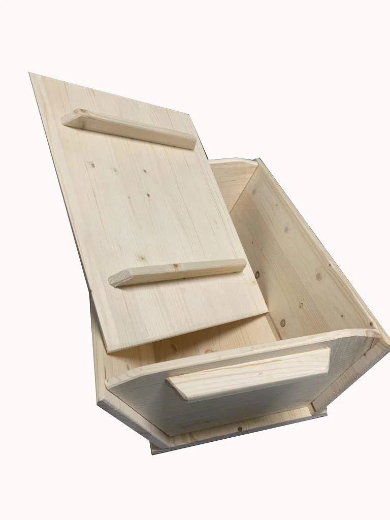 Madia Maddia maidda siciliana in Legno lamellare Personalizzabile per Impasto Manuale Pizza napoletana Contenitore Cassetta Cassa vaschetta Porta Impasto lievitazione