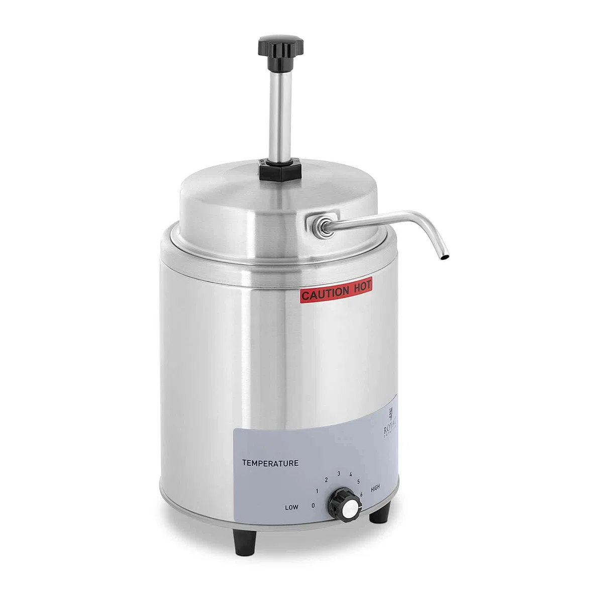 Royal Catering RCSW-08 - Dispenser per salse con funzione riscaldante, 4,5 l